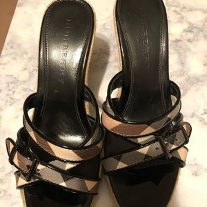 Authentic Burberry Wedges